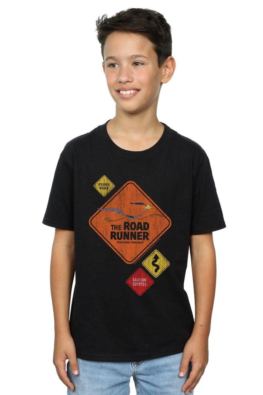 Road Runner Road Sign T-Shirt
