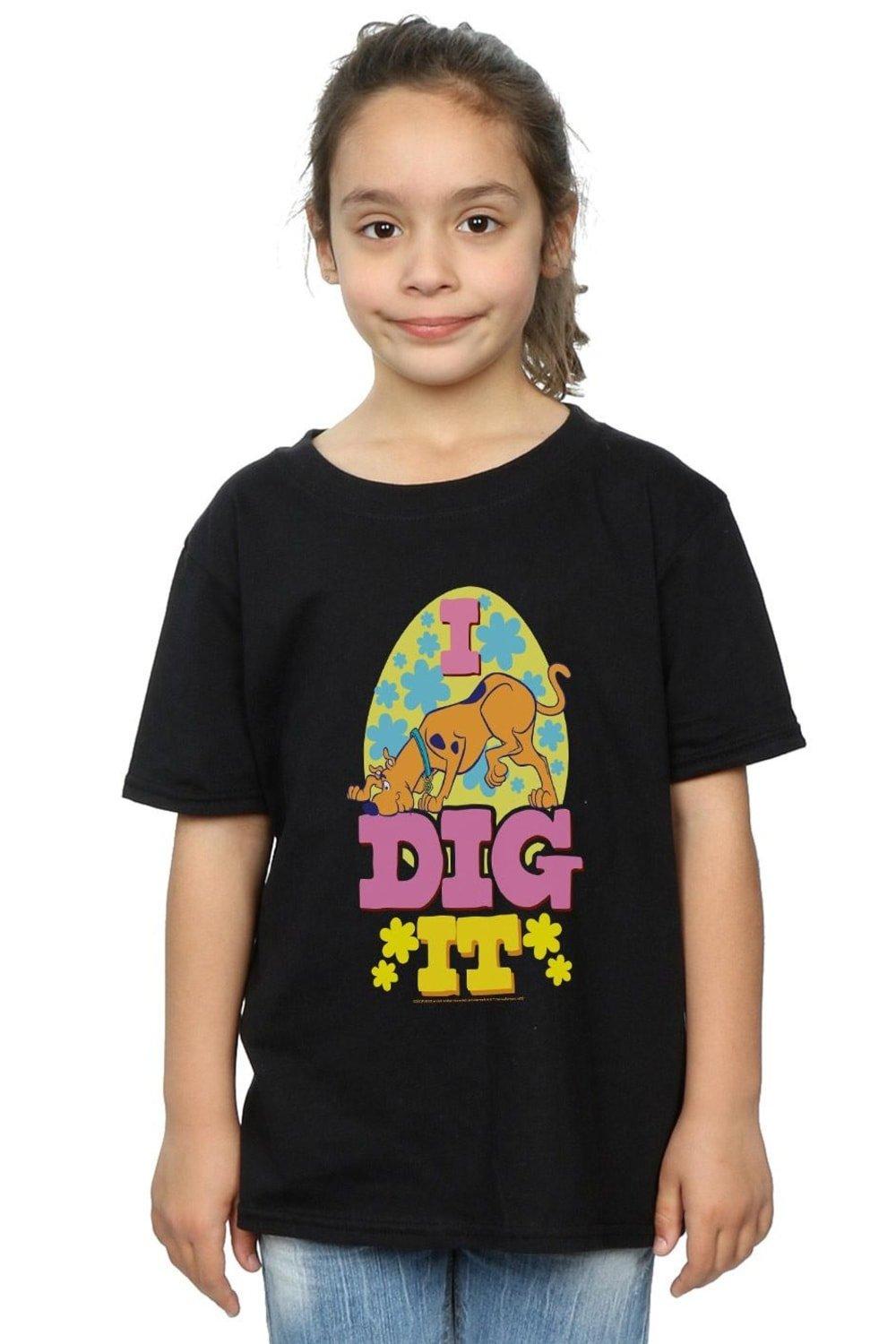 Easter I Dig It Cotton T-Shirt