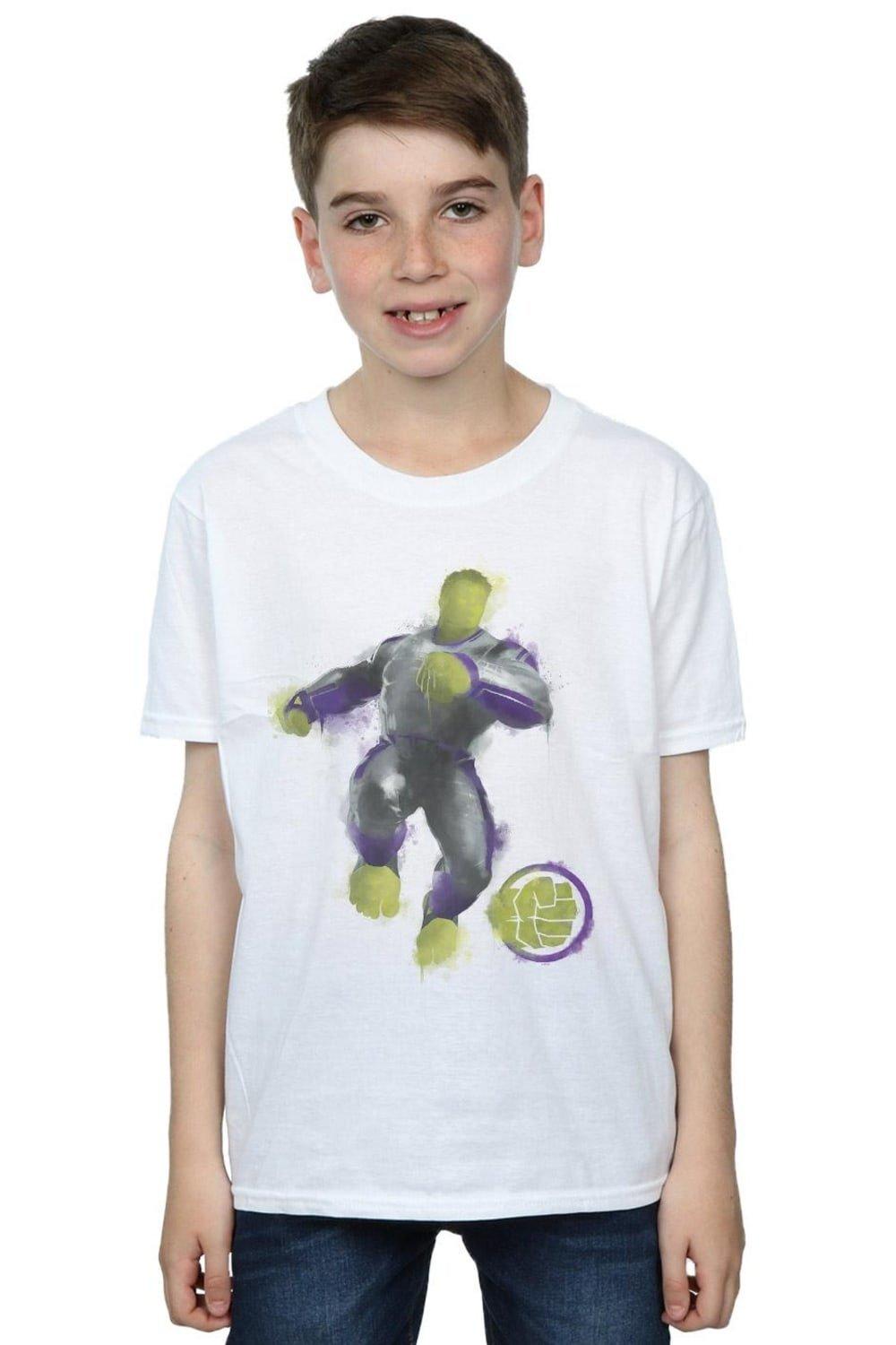 Avengers Endgame Painted Hulk T-Shirt