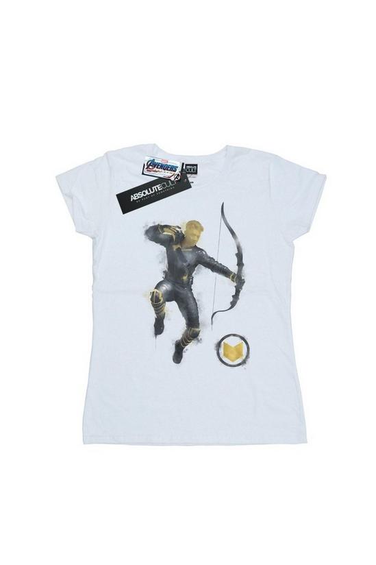 Marvel Avengers Endgame Painted Hawkeye Cotton T-Shirt 2