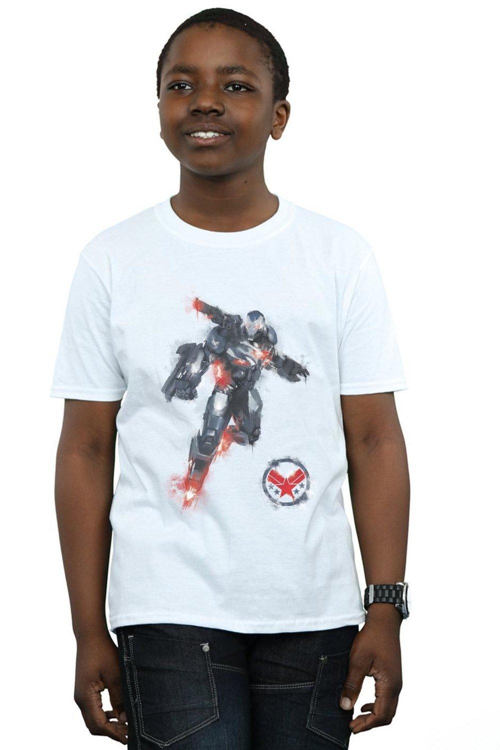 Avengers Endgame Painted War Machine T-Shirt