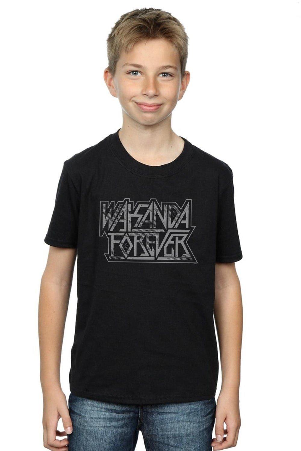 Wakanda Forever Logo T-Shirt
