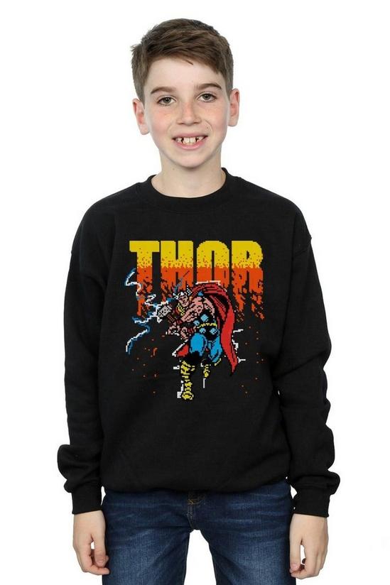 Marvel Thor Pixelated Sweatshirt 1