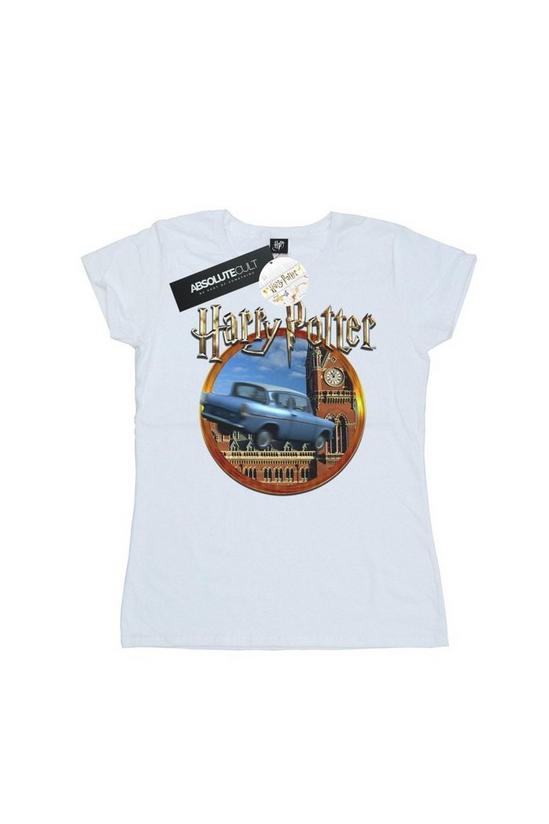Harry Potter Flying Car Cotton T-Shirt 2