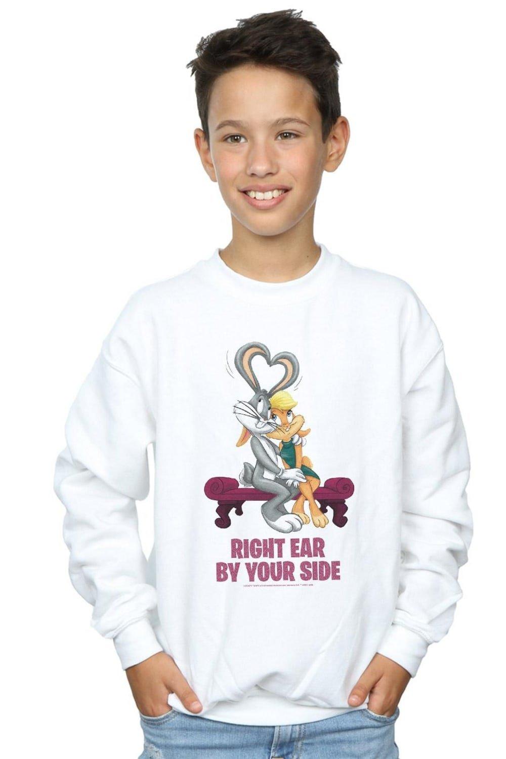 Bugs And Lola Valentine’s Cuddle Sweatshirt