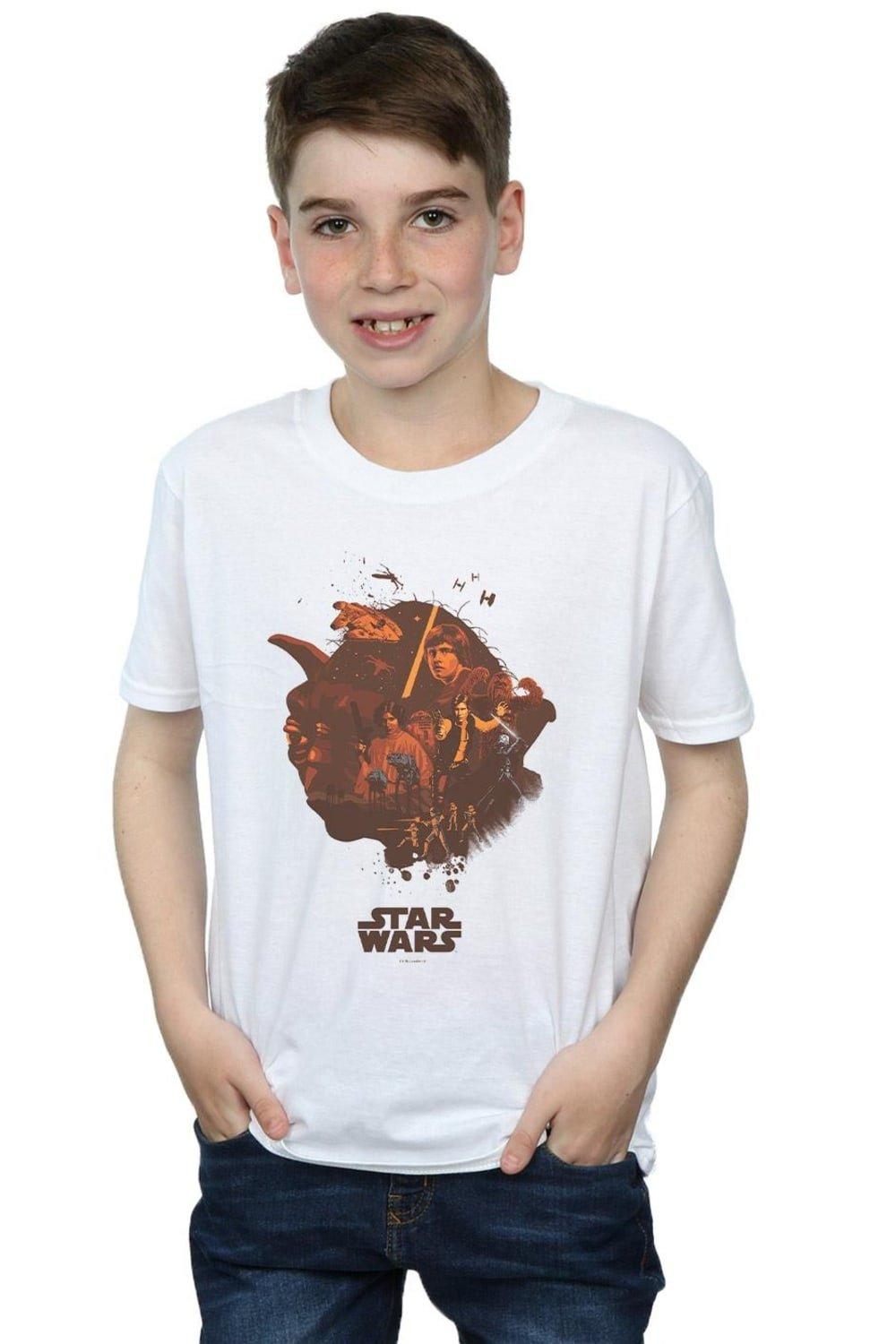 Yoda Montage T-Shirt