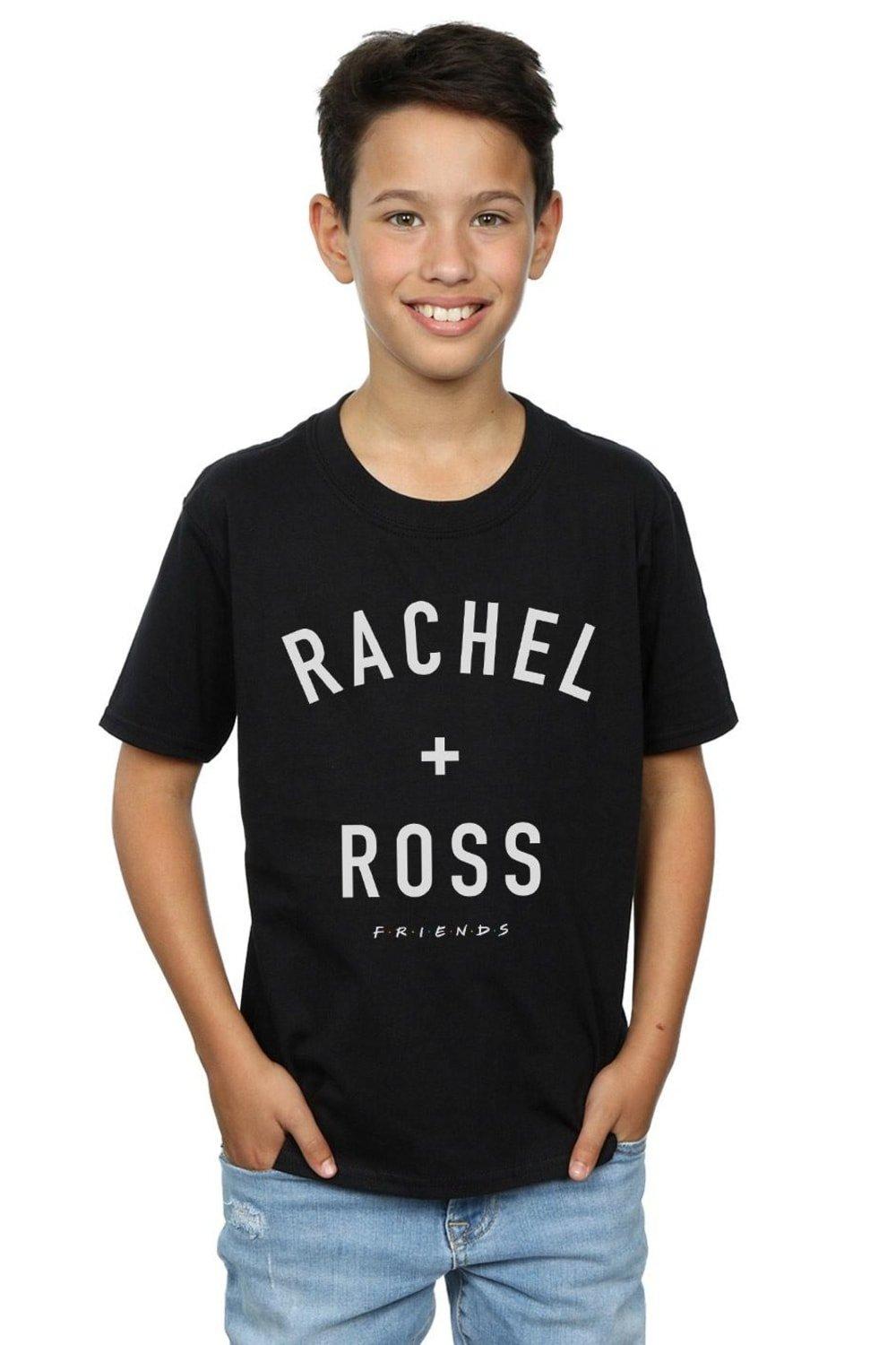 Rachel And Ross Text T-Shirt