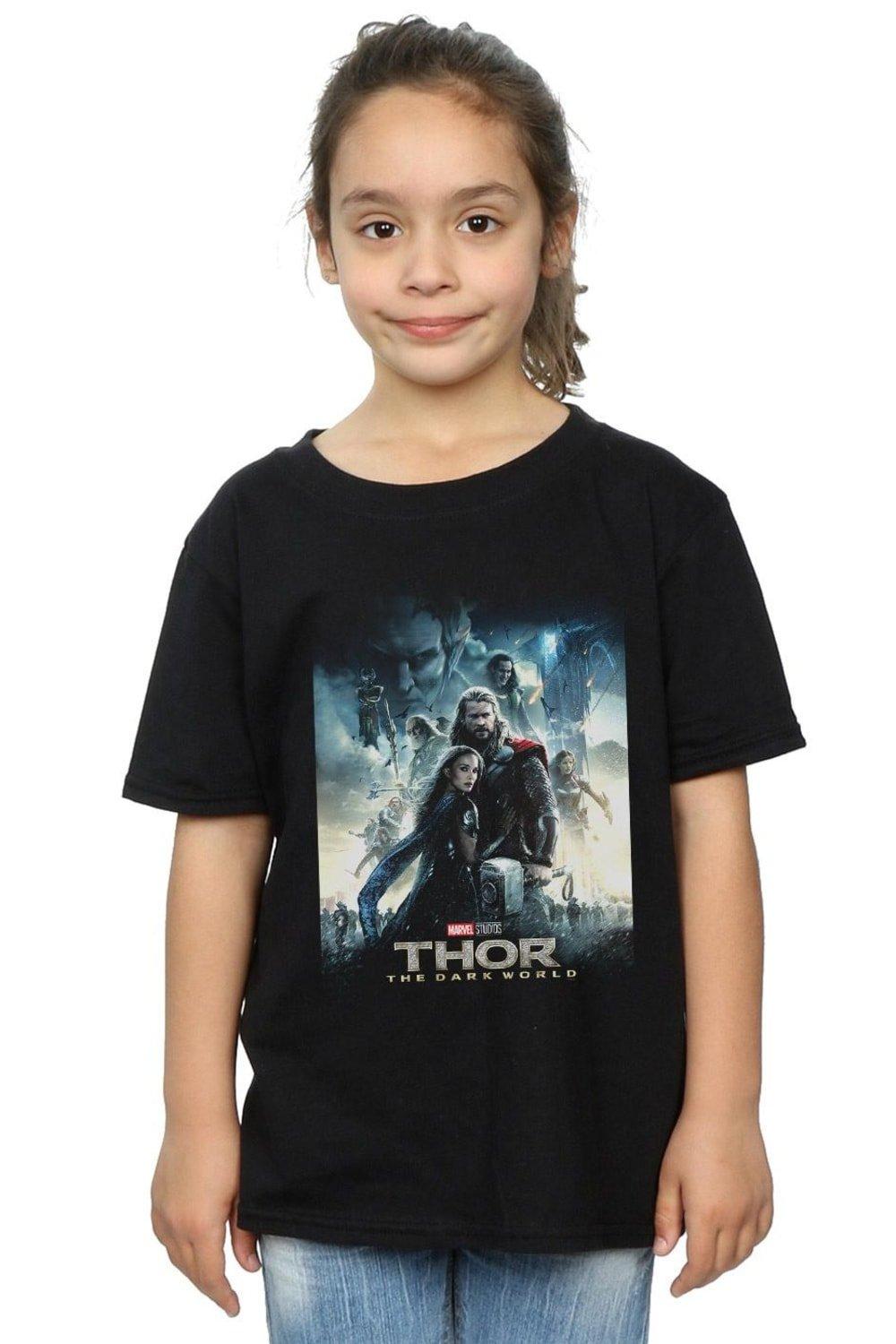 Thor The Dark World Poster Cotton T-Shirt