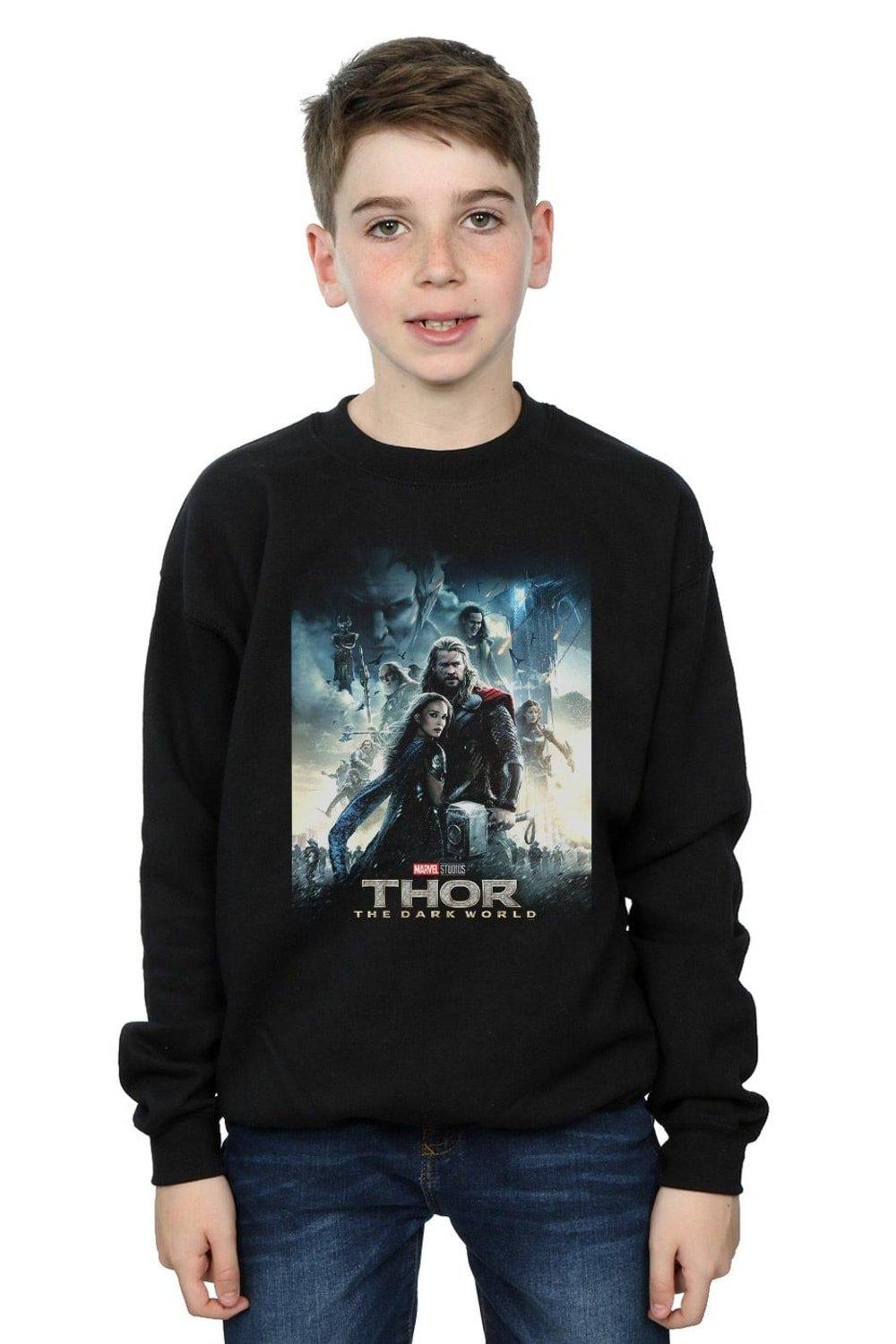 Thor The Dark World Poster Sweatshirt