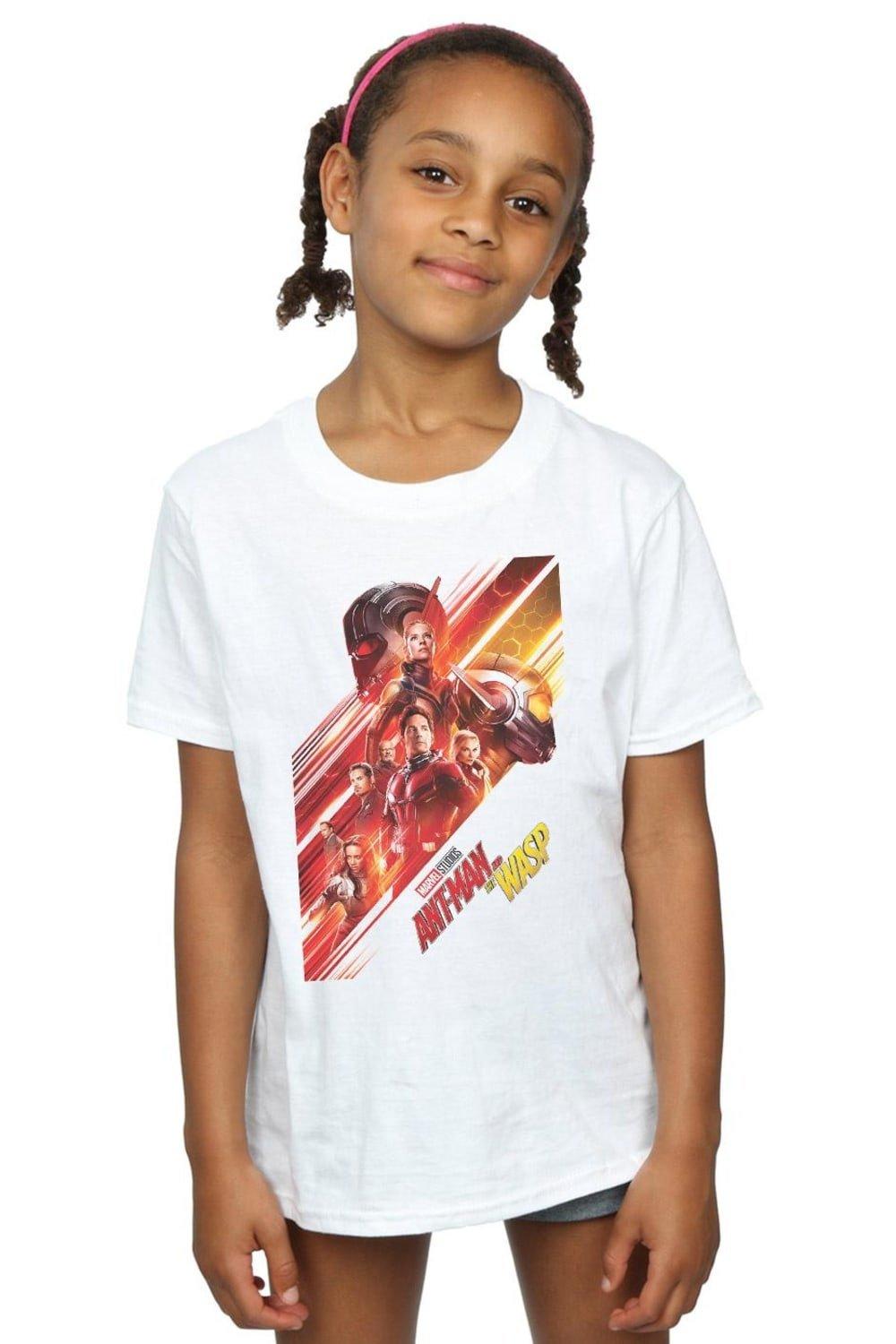 Ant-Man And The Wasp Poster Cotton T-Shirt