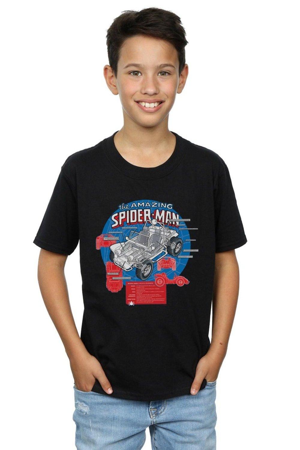 Spider-Man Spider-Buggy Breakdown T-Shirt