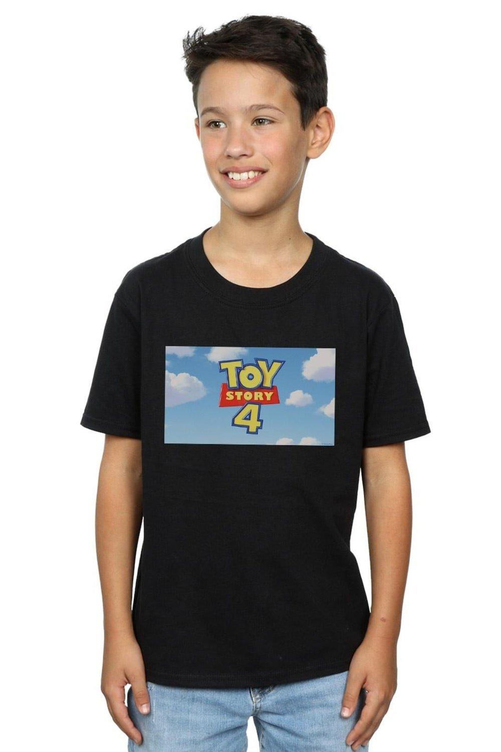 Toy Story 4 Cloud Logo T-Shirt
