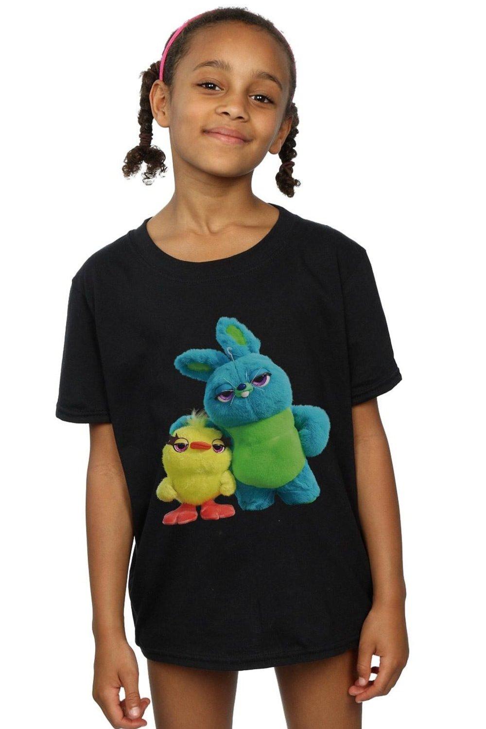 Toy Story 4 Ducky And Bunny Cotton T-Shirt