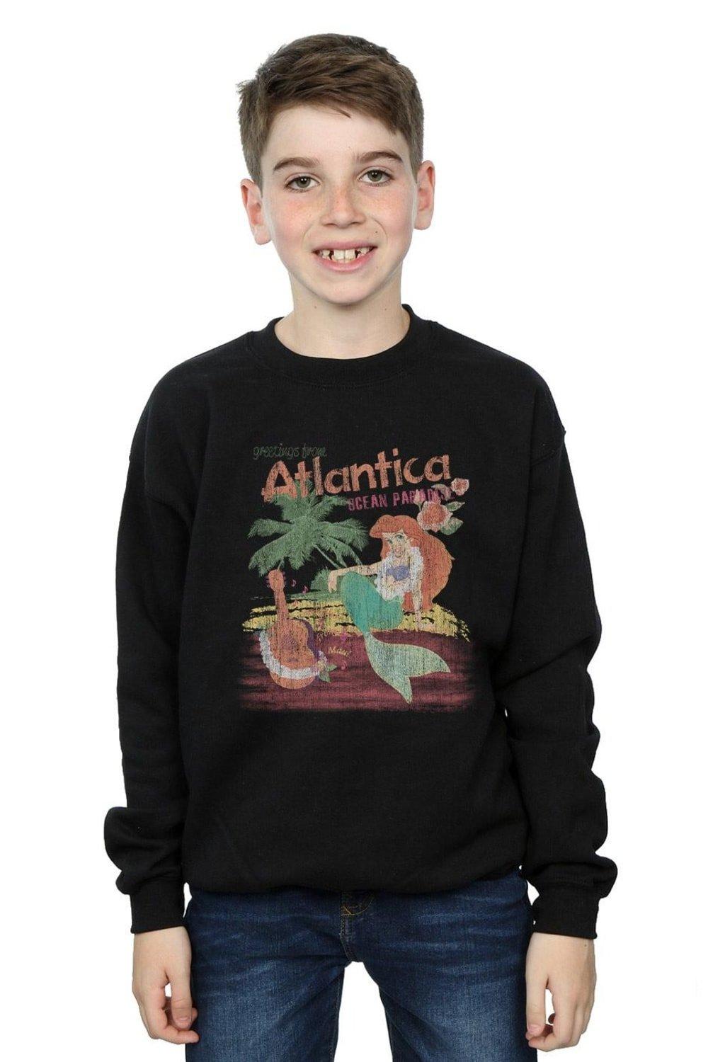 The Little Mermaid Greetings From Atlantica Sweatshirt