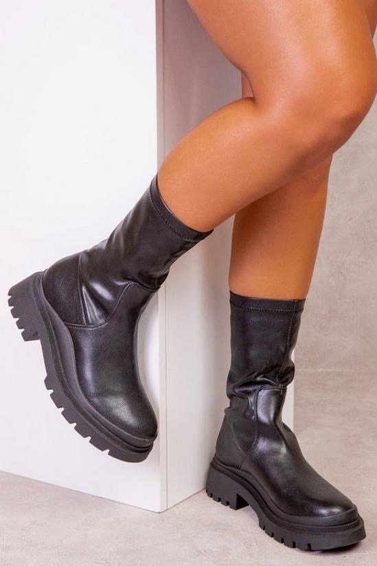 Where's That From 'Hollie' Ankle Boot With Chunky Heel 1