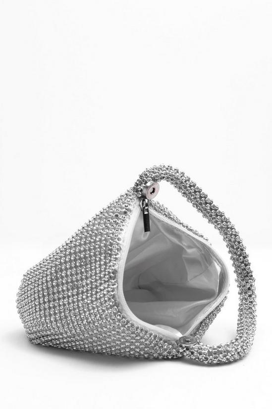 Where's That From 'Diamante' Mini Chainmail Pouch Bag 2