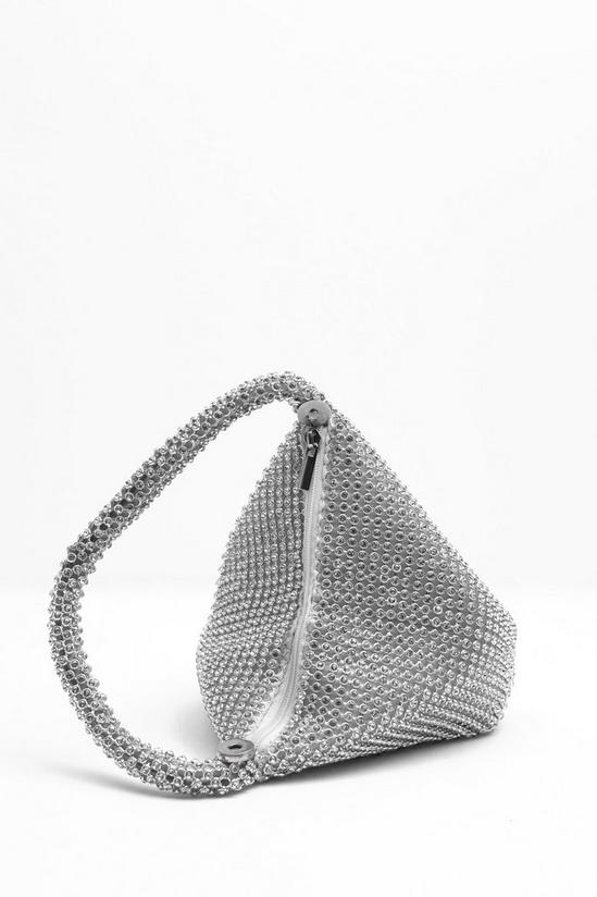 Where's That From 'Diamante' Mini Chainmail Pouch Bag 4