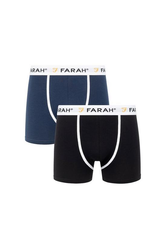 FARAH 2 Pack 'Lundy' Cotton Blend Boxers 1