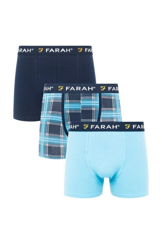 FARAH 3 Pack 'Ratton' Cotton Blend Boxers 1