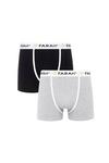 FARAH 2 Pack 'Elkton' Cotton Blend Boxer Shorts thumbnail 1