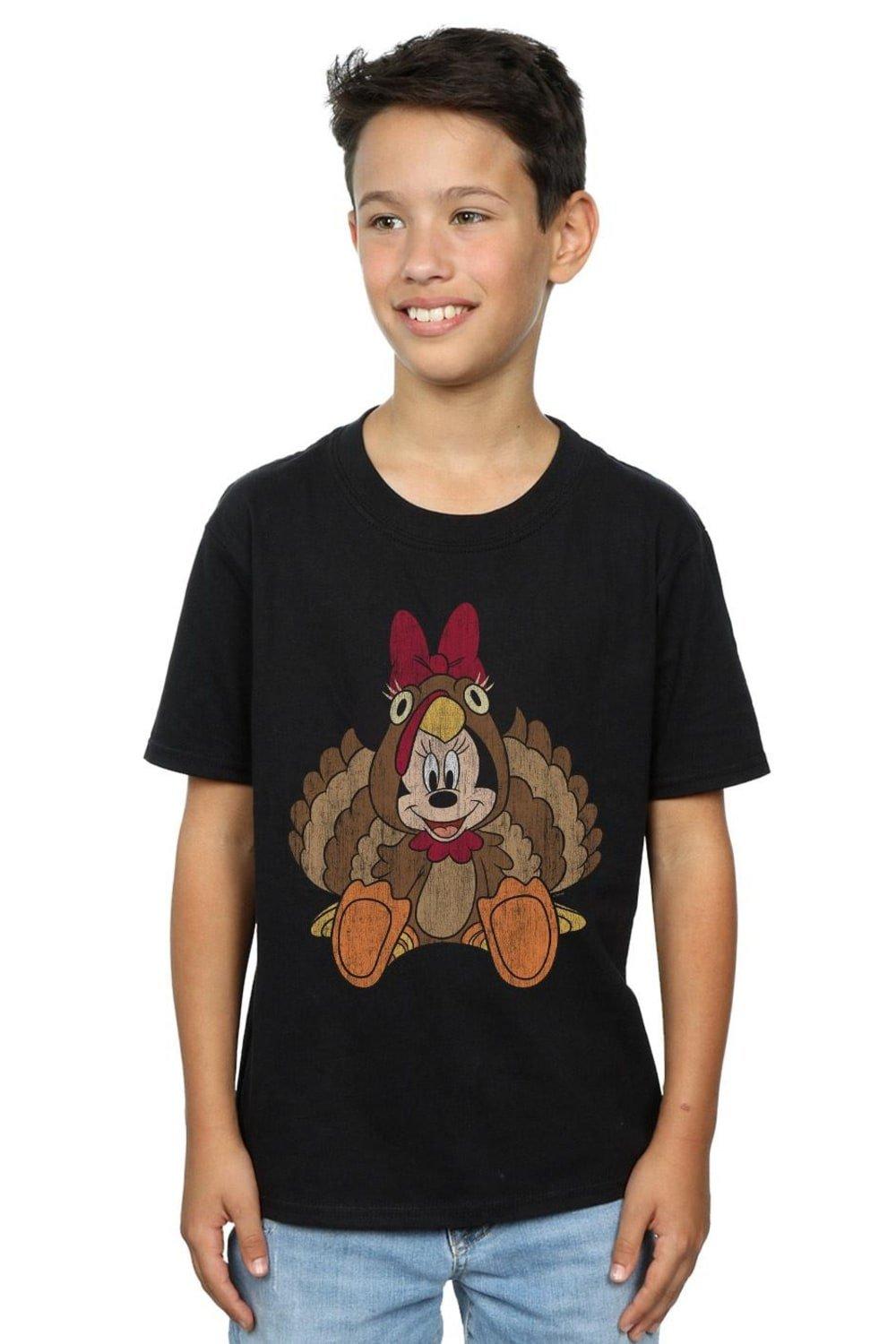 Minnie Mouse Thanksgiving Turkey Costume T-Shirt