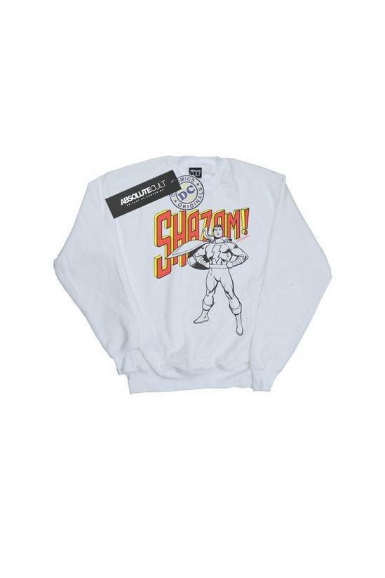 DC Comics Shazam Mono Action Pose Sweatshirt 2