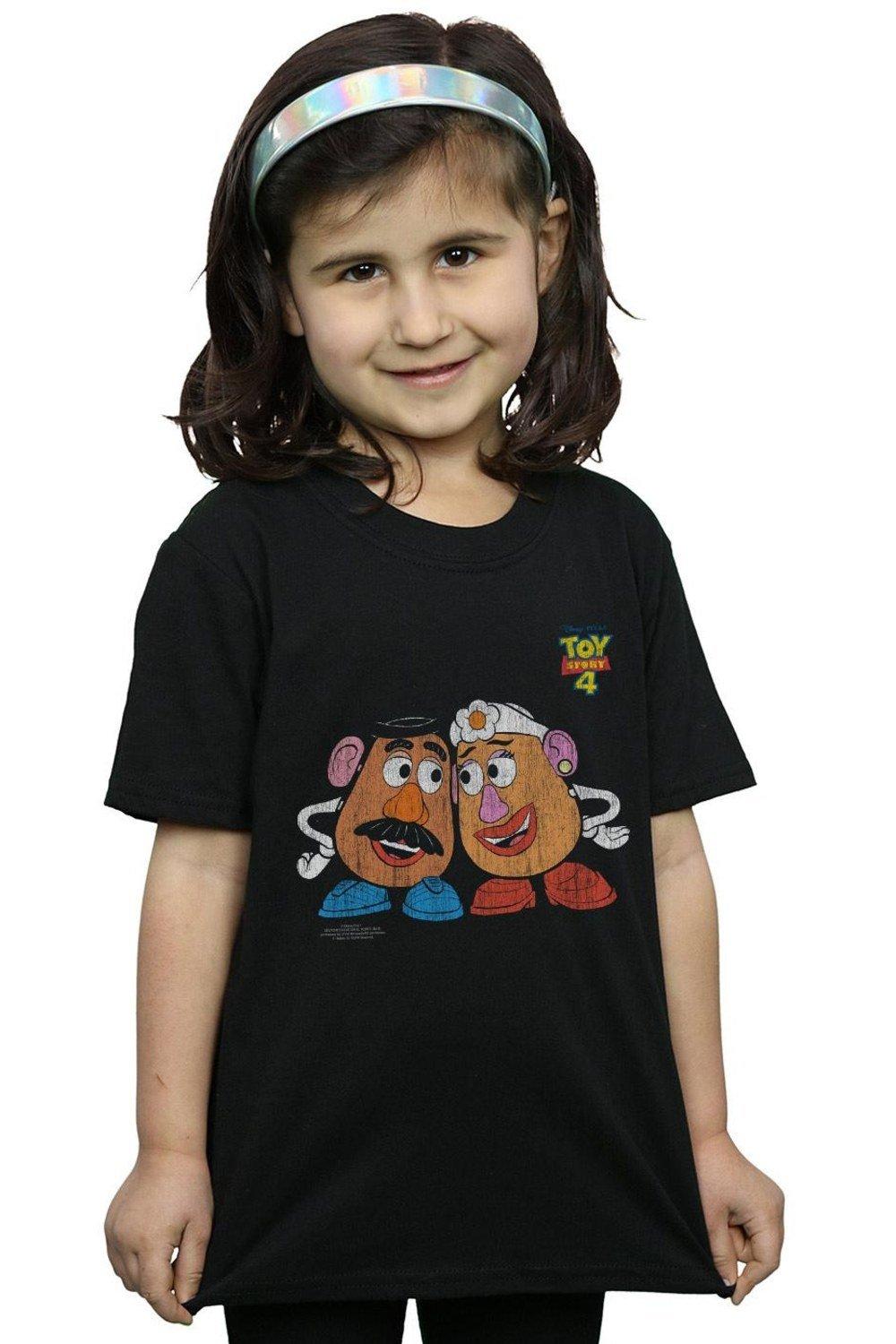 Toy Story 4 Mr And Mrs Potato Head Cotton T-Shirt