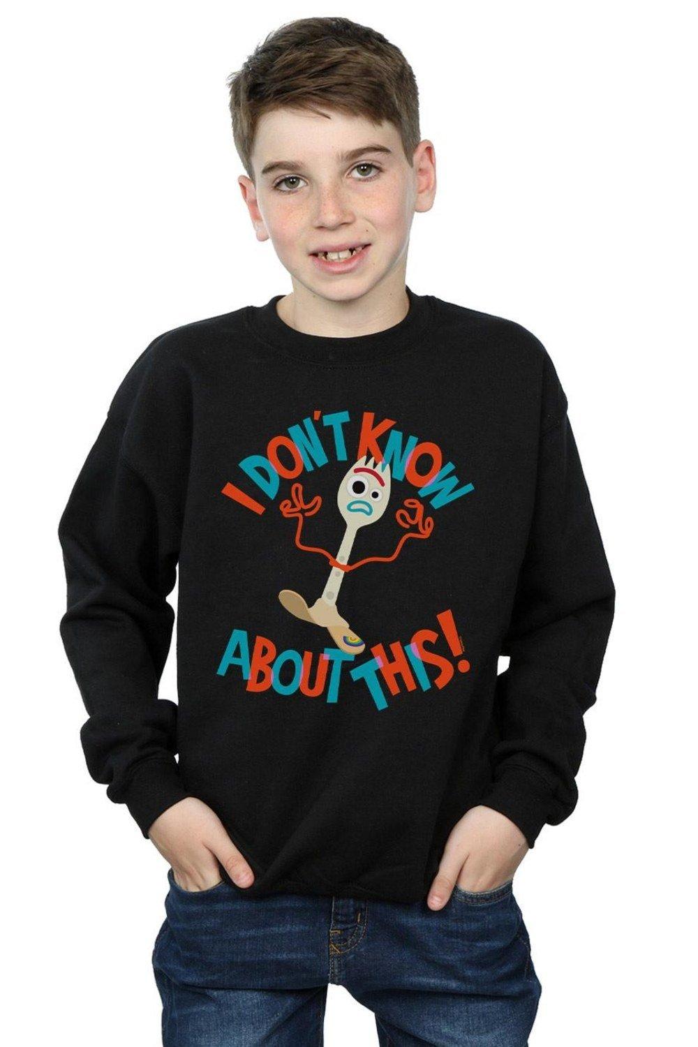 Toy Story 4 Forky I Dont Know About This Sweatshirt