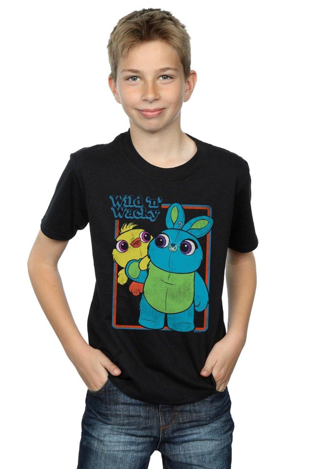 Toy Story 4 Duck And Bunny Wild And Wacky T-Shirt