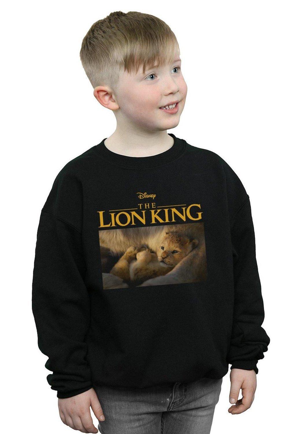 The Lion King Movie Simba Photo Sweatshirt