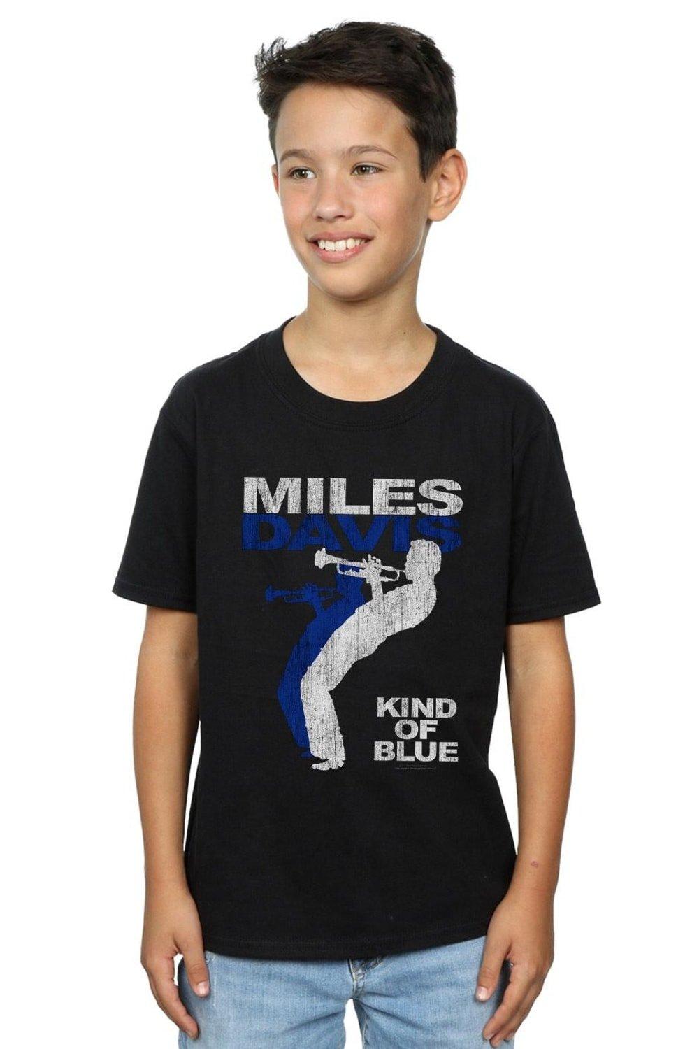 Kind Of Blue Distressed T-Shirt