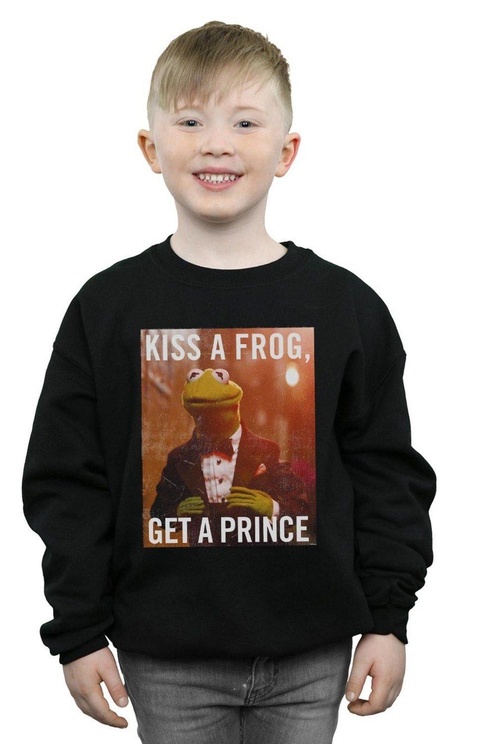 The Muppets Kiss A Frog Get A Prince Sweatshirt