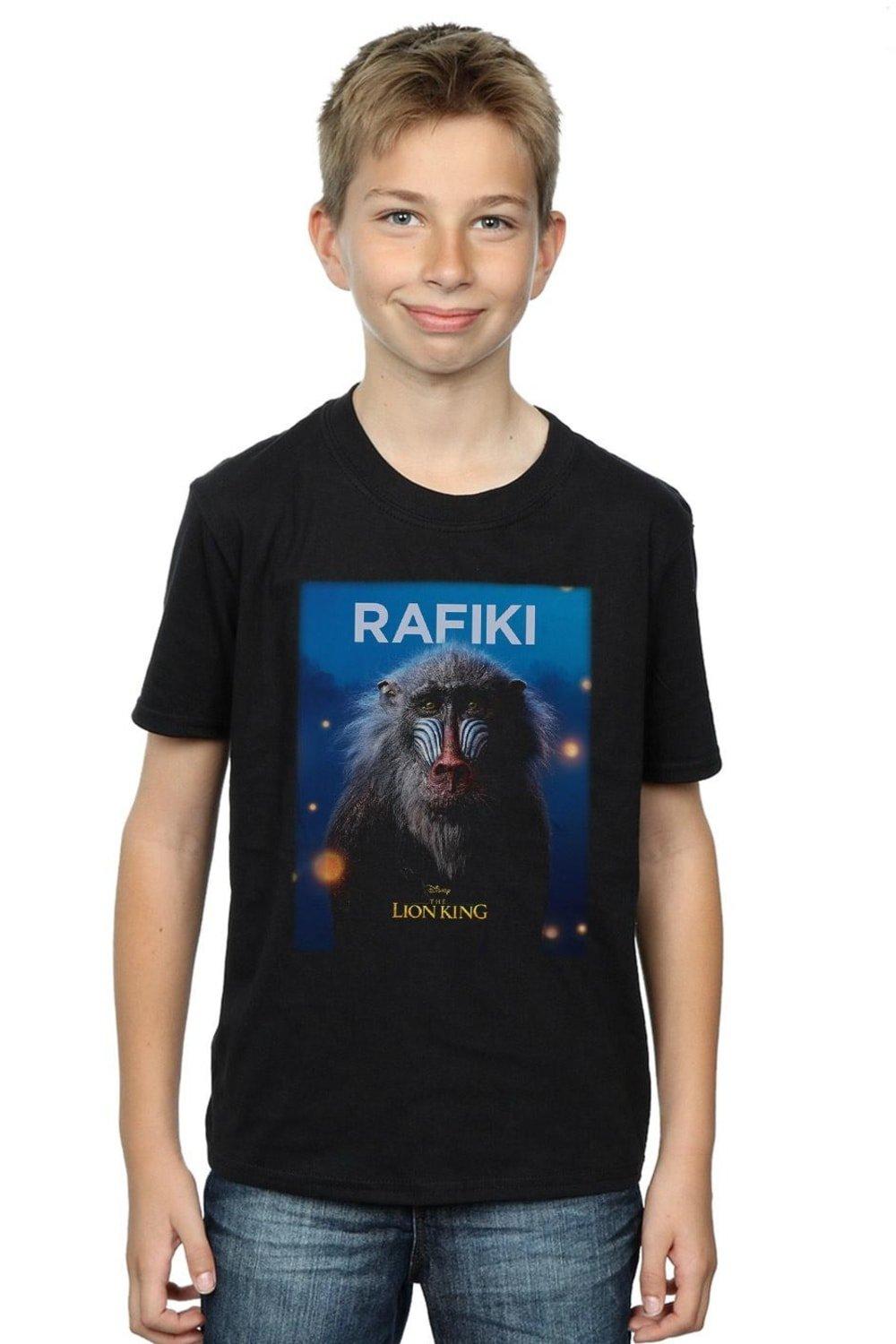 The Lion King Movie Rafiki Poster T-Shirt