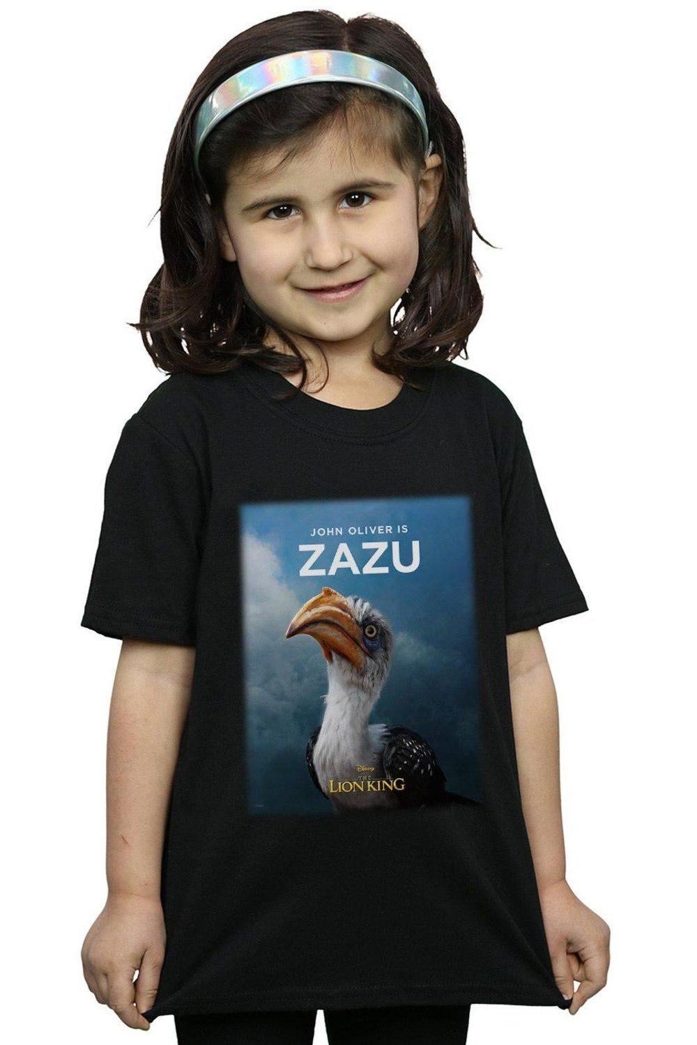 The Lion King Movie Zazu Poster Cotton T-Shirt