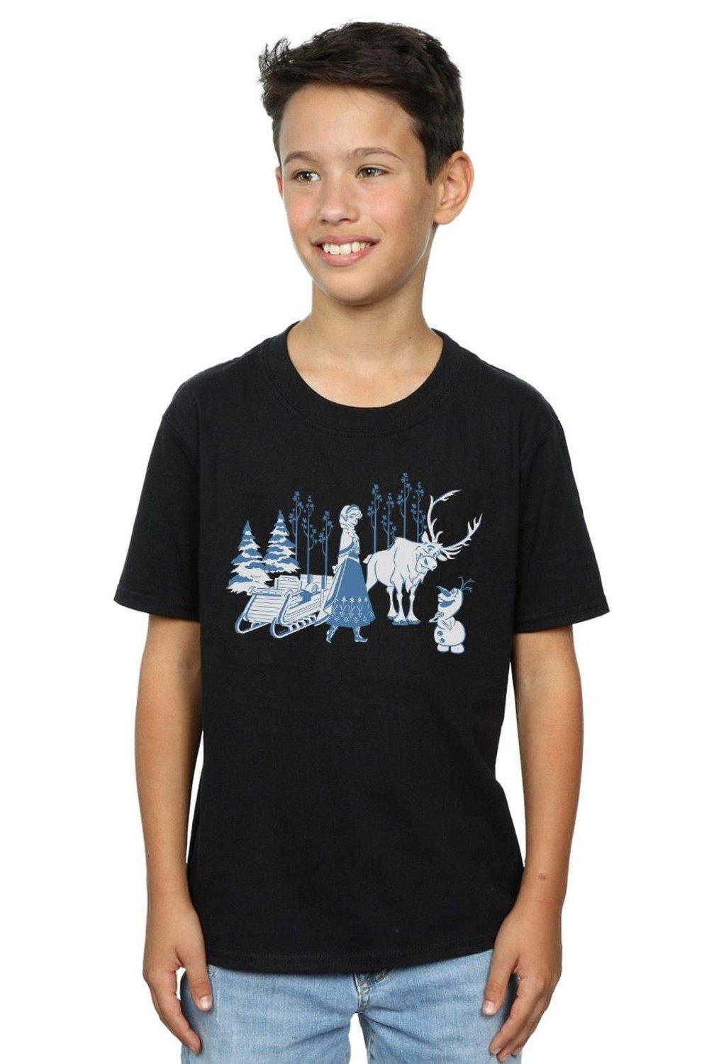 Frozen Anna Sven And Olaf T-Shirt