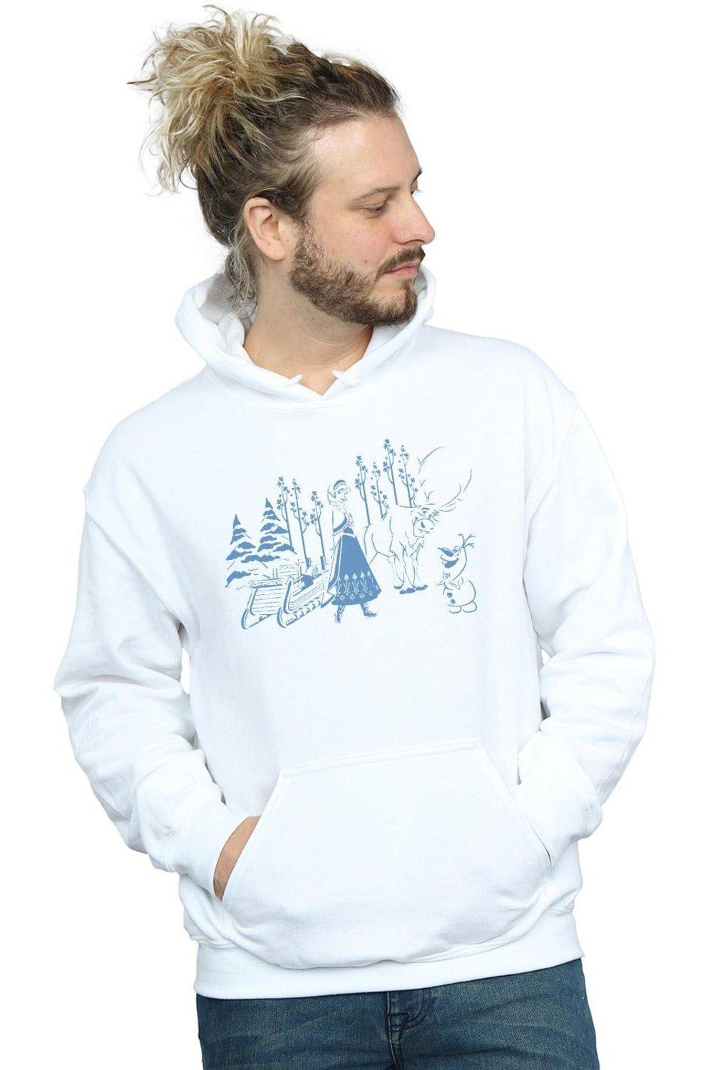 Frozen Anna Sven And Olaf Hoodie