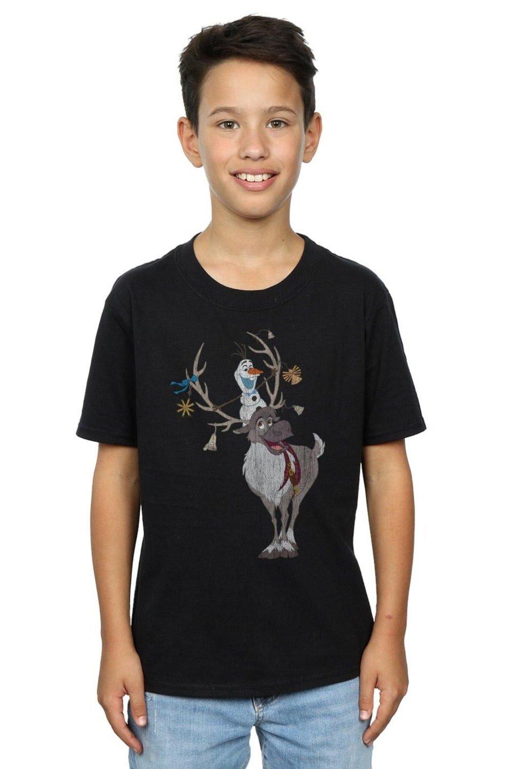 Frozen Sven And Olaf Christmas Ornaments T-Shirt