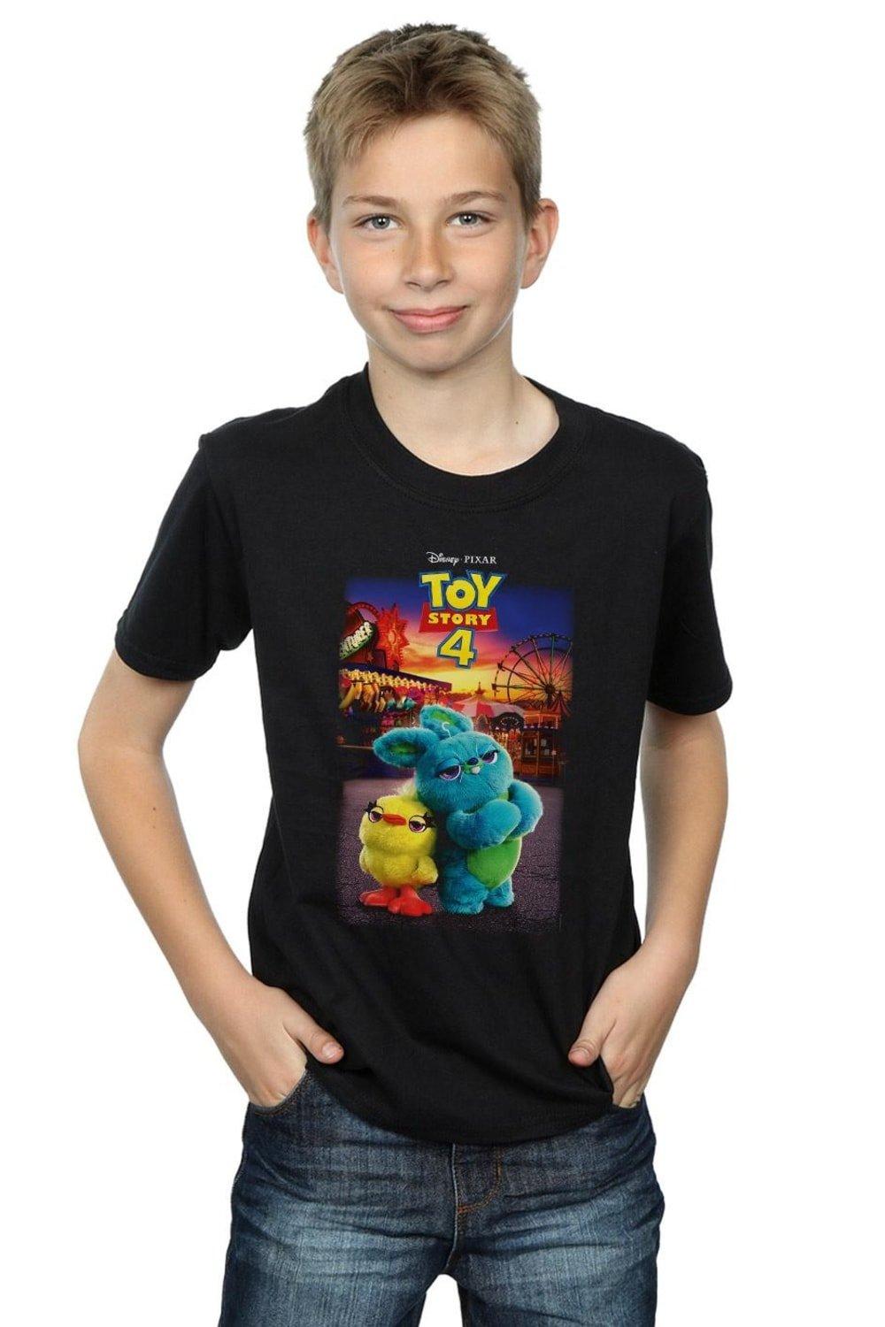 Toy Story 4 Ducky And Bunny Poster T-Shirt