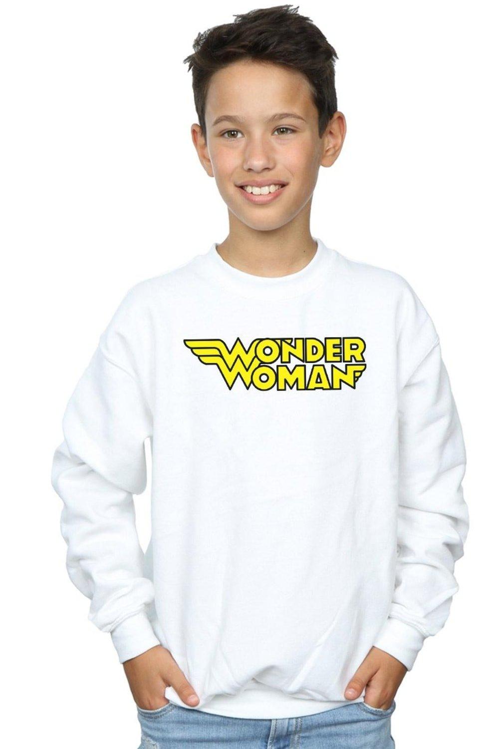 Wonder Woman Winged Logo Sweatshirt