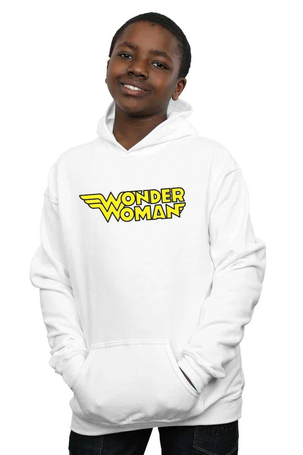 Wonder Woman Winged Logo Hoodie