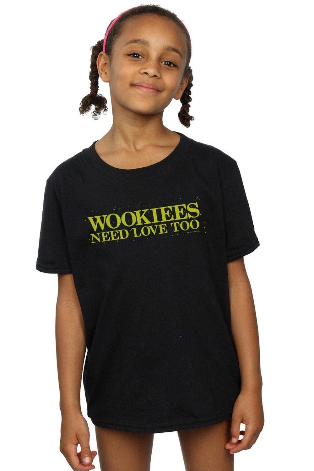 Wookiees Need Love Too Cotton T-Shirt