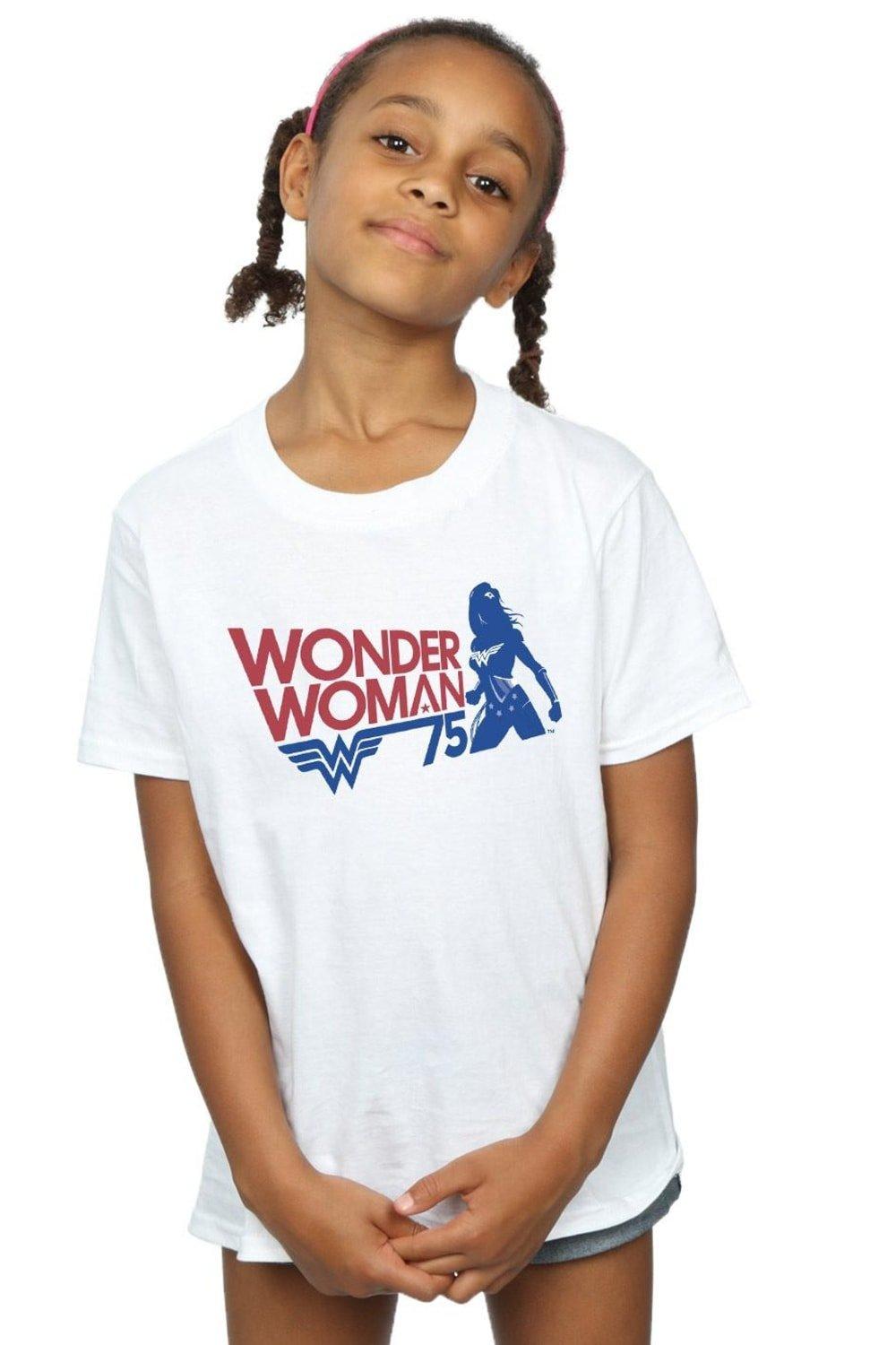 Wonder Woman Seventy Five Cotton T-Shirt