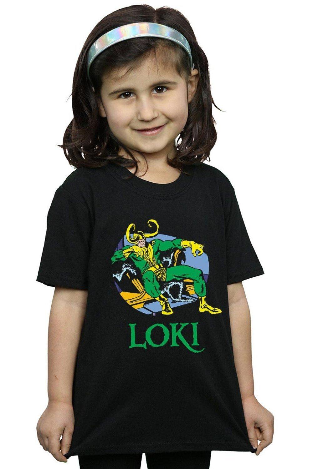 Loki Throne Cotton T-Shirt