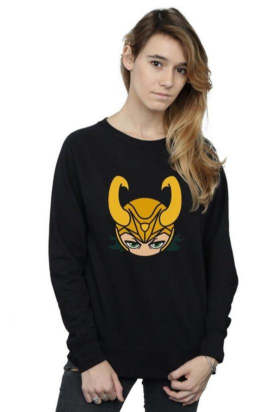 Marvel Loki Close Up Sweatshirt 1