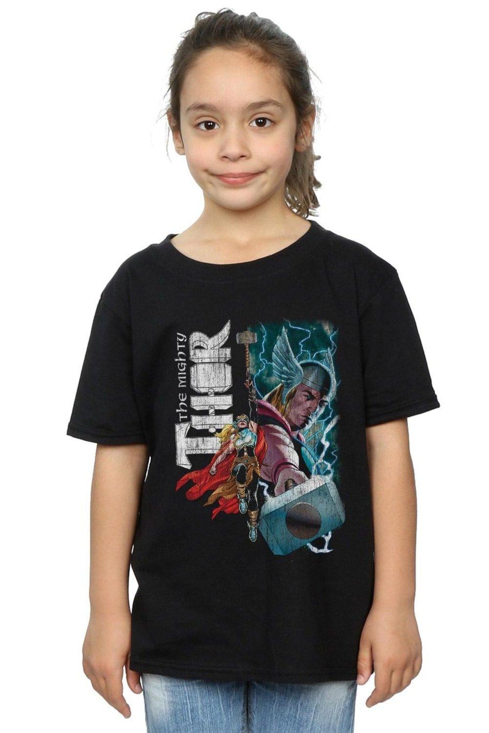The Mighty Thor Mighty Duo Cotton T-Shirt