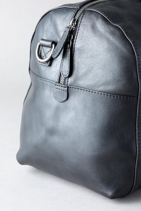 Lakeland Leather 'Scarsdale' Leather Holdall 5