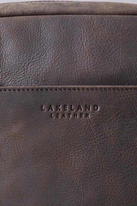 Lakeland Leather 'Hunter' Leather Cross Body Messenger Bag 3