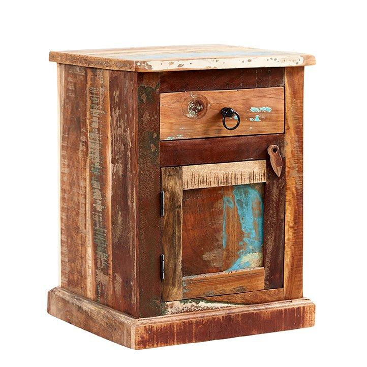 Ted Reclaimed Boat Bedside Table