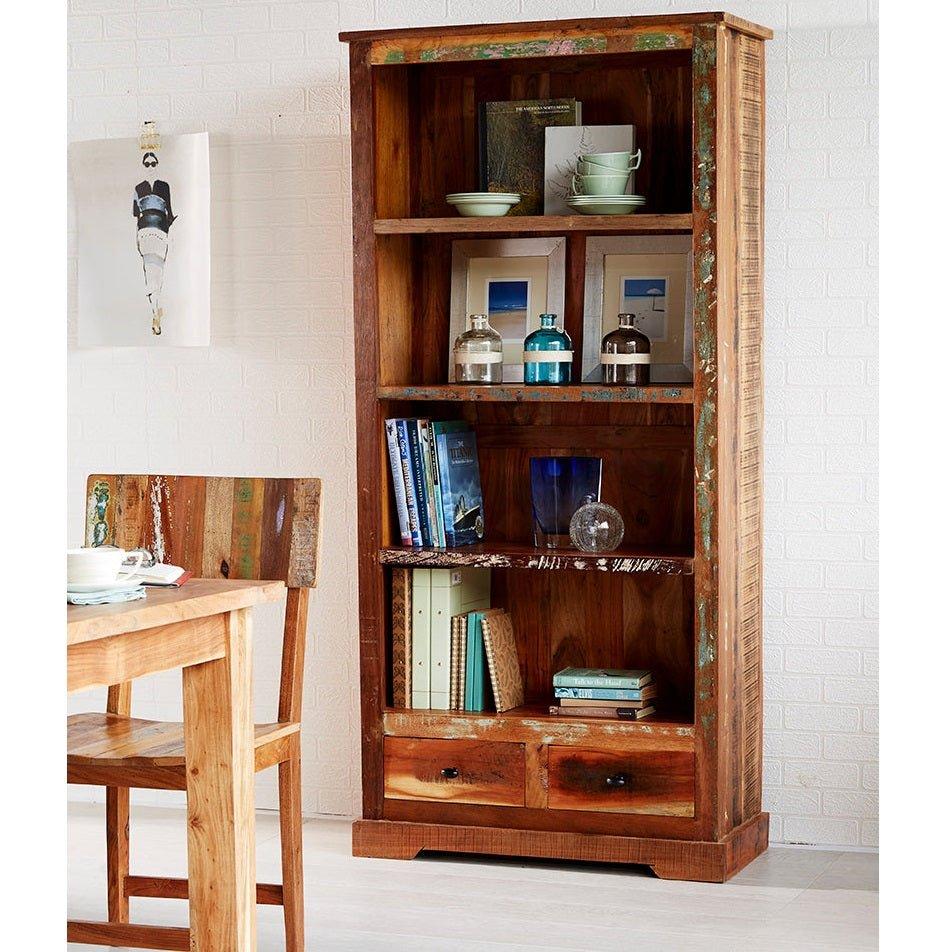 Ted Reclaimed Boat Large Bookcase