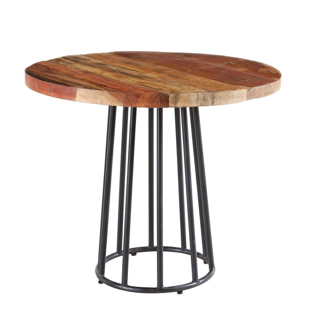 Ted Reclaimed Boat Round Dining Table